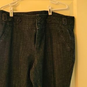 Dressy denim trouser pants size 18 woman